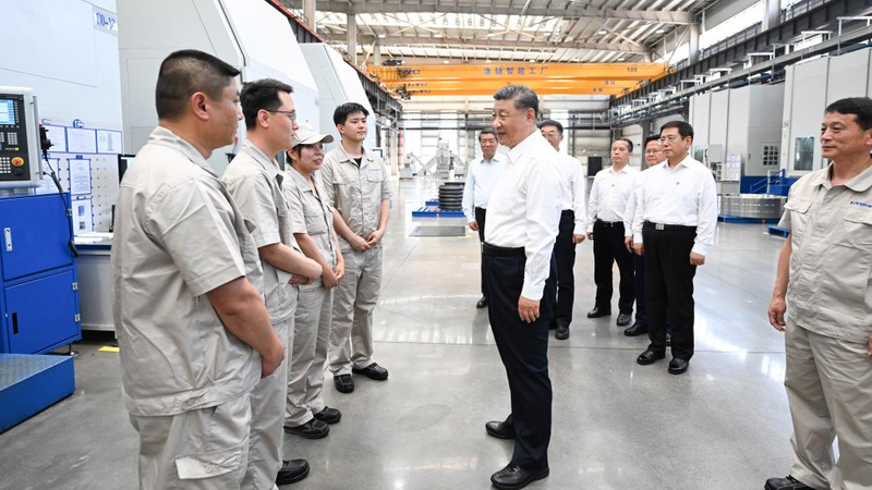 Xi_Jinping_Calls_for_High_Quality_Development_Push_in_Central_China