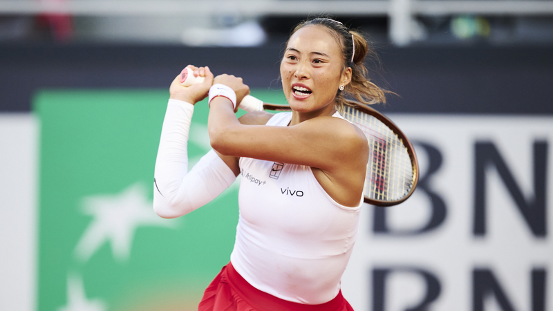 Zheng_Qinwen_Reaches_Italian_Open_QF_for_Third_Straight_Year - Khabar Asia Zheng_Qinwen_Reaches_Italian_Open_QF_for_Third_Straight_Year