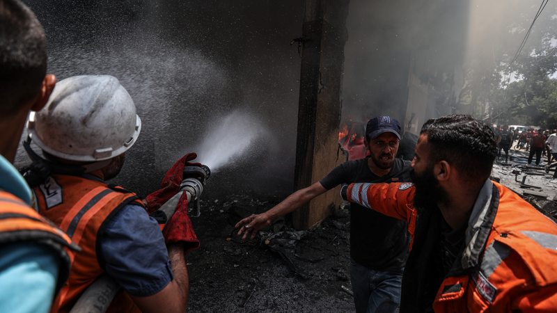 36_Killed_in_Gaza_as_Tensions_Escalate_Near_Aid_Center - Khabar Asia 36_Killed_in_Gaza_as_Tensions_Escalate_Near_Aid_Center