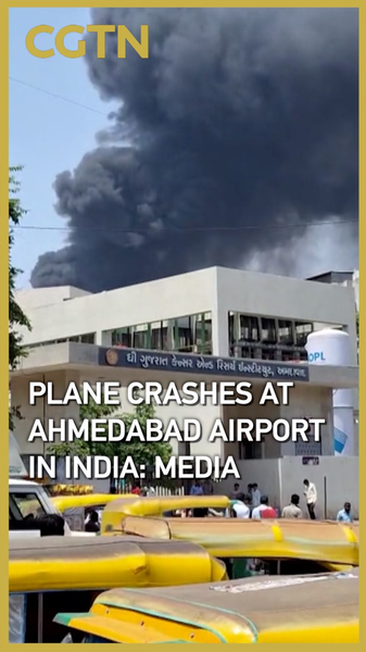 Air India Flight Crashes Near Ahmedabad, Rescue Operations Underway Air_India_Flight_Crashes_Near_Ahmedabad__Rescue_Operations_Underway video poster