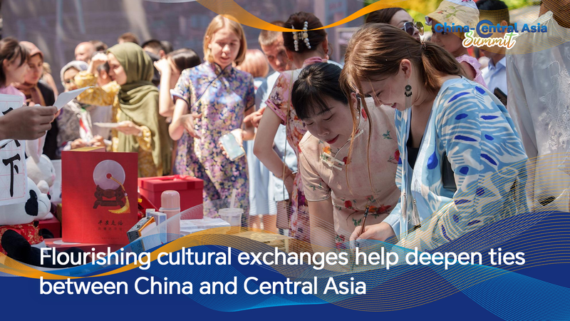 China-Central Asia Cultural Train Boosts Regional Ties China_Central_Asia_Cultural_Train_Boosts_Regional_Ties