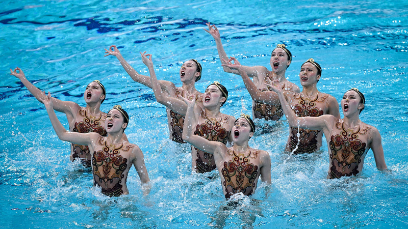 China Dominates Artistic Swimming World Cup Opening Day in Xi’an China_Dominates_Artistic_Swimming_World_Cup_Opening_Day_in_Xi_an