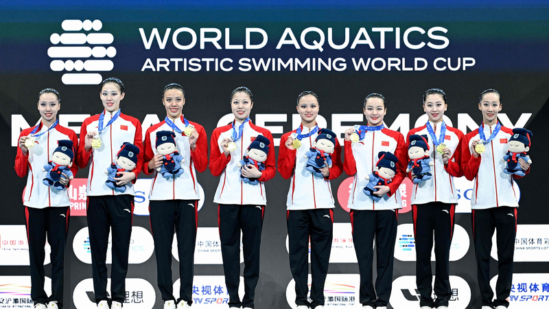 China Dominates Artistic Swimming World Cup with Triple Gold Haul China_Dominates_Artistic_Swimming_World_Cup_with_Triple_Gold_Haul