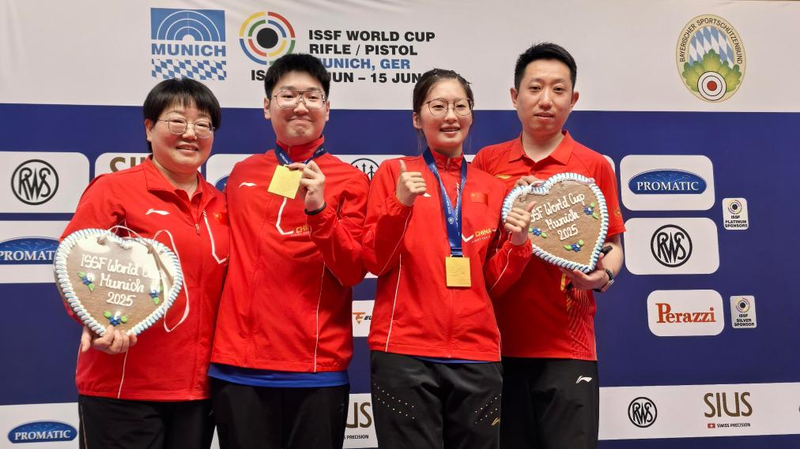 China Dominates ISSF World Cup with Gold and Silver in Mixed Team Events China_Dominates_ISSF_World_Cup_with_Gold_and_Silver_in_Mixed_Team_Events