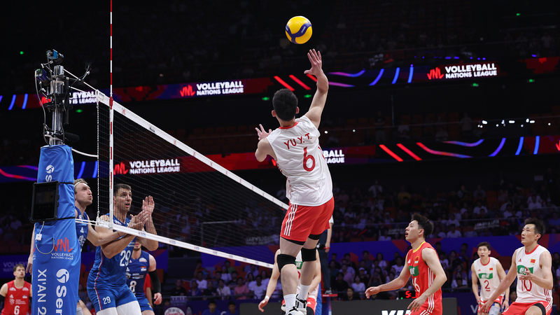 China Stuns Serbia in Men’s Volleyball Nations League Upset China_Stuns_Serbia_in_Men_s_Volleyball_Nations_League_Upset