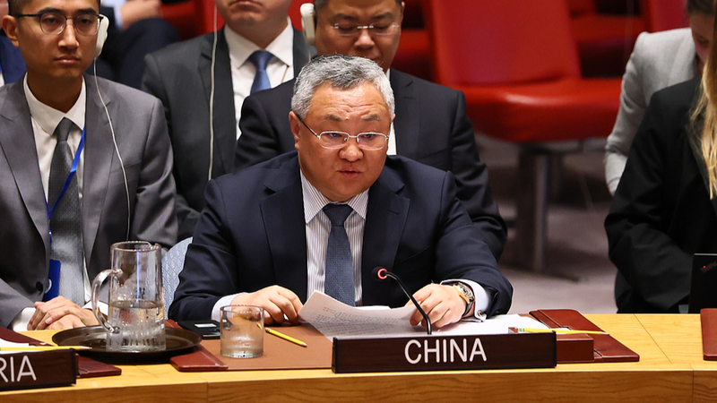 China Urges Restraint as Israel-Iran Tensions Escalate at UN China_Urges_Restraint_as_Israel_Iran_Tensions_Escalate_at_UN