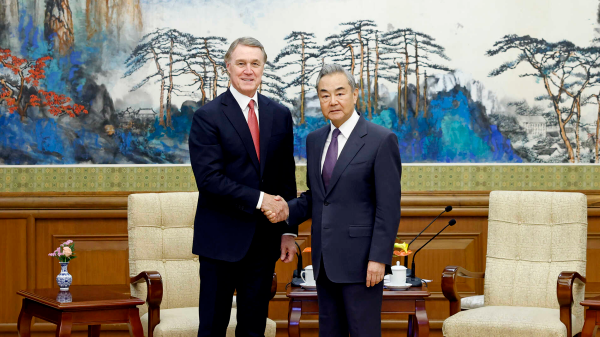 China’s Wang Yi Stresses Dialogue in Key Meeting with U.S. Ambassador Perdue China_s_Wang_Yi_Stresses_Dialogue_in_Key_Meeting_with_U_S__Ambassador_Perdue