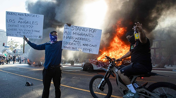 Clashes Erupt in California Over Immigration Raids Clashes_Erupt_in_California_Over_Immigration_Raids