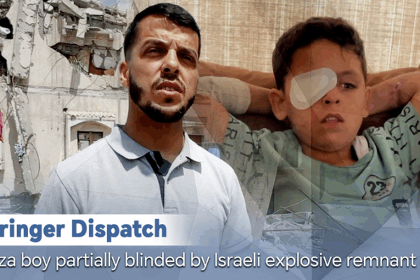 Gaza Boy Partially Blinded by Unexploded Israeli Ordnance Gaza_Boy_Partially_Blinded_by_Unexploded_Israeli_Ordnance video poster