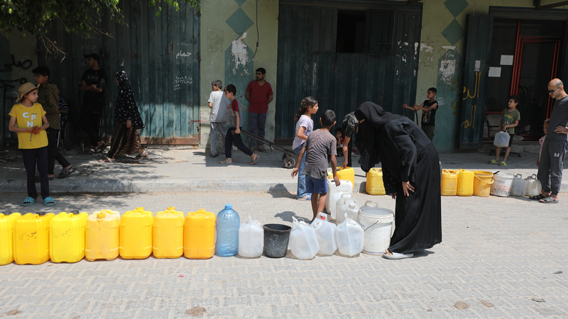 Gaza Water Crisis Deepens as Fuel Blockade Threatens UN Aid Efforts Gaza_Water_Crisis_Deepens_as_Fuel_Blockade_Threatens_UN_Aid_Efforts