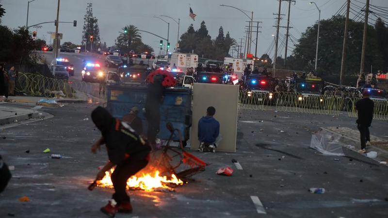 LA Unrest Highlights U.S. Political Tensions Over Immigration LA_Unrest_Highlights_U_S__Political_Tensions_Over_Immigration