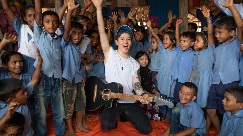 MIYAVI__Music_as_a_Force_for_Refugee_Empowerment_on_World_Refugee_Day video poster