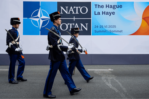 NATO Summit Opens with Push for 5% Defense Spending Target NATO_Summit_Opens_with_Push_for_5__Defense_Spending_Target