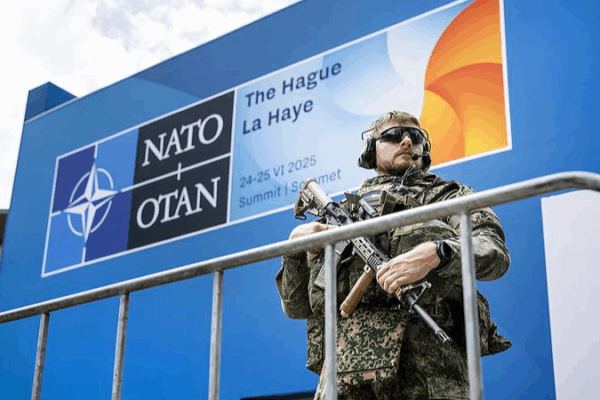 NATO Summit Targets 5% GDP Defense Spending by 2034 NATO_Summit_Targets_5__GDP_Defense_Spending_by_2034