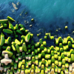 Qingdao_Breakwater_Turns_Green_as_Algae_Blooms_in_Summer_Heat