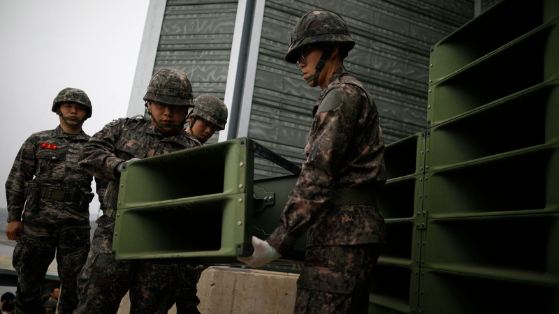 ROK Halts Border Loudspeakers in Bid to Ease DPRK Tensions ROK_Halts_Border_Loudspeakers_in_Bid_to_Ease_DPRK_Tensions