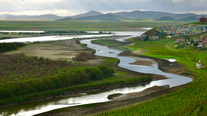 Ruoergai Wetland: Yellow River’s First Bend Unveils Ecological Marvel Ruoergai_Wetland__Yellow_River_s_First_Bend_Unveils_Ecological_Marvel