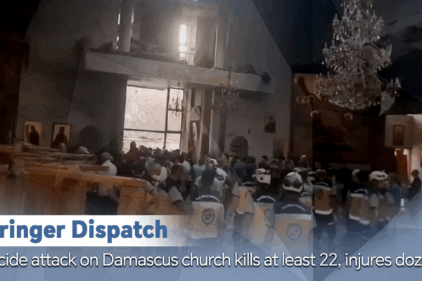 Suicide Bombing at Damascus Church Kills 22, ISIS Blamed Suicide_Bombing_at_Damascus_Church_Kills_22__ISIS_Blamed video poster