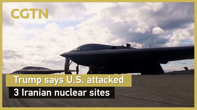 Trump Claims U.S. Strikes Three Iranian Nuclear Facilities Trump_Claims_U_S__Strikes_Three_Iranian_Nuclear_Facilities video poster