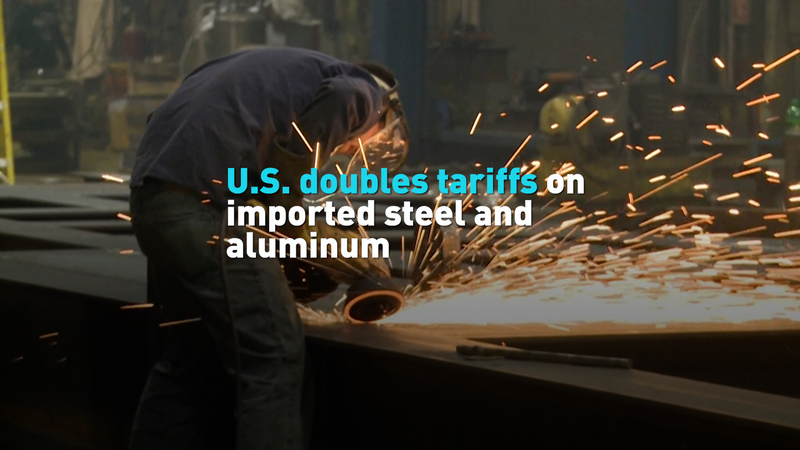 US Doubles Steel, Aluminum Tariffs Amid Trade Tensions US_Doubles_Steel__Aluminum_Tariffs_Amid_Trade_Tensions video poster