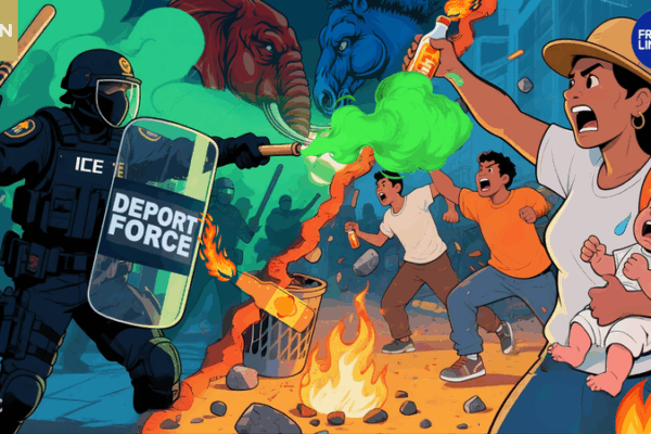 US Immigration Policy Protests Expose Deep Political Divides US_Immigration_Policy_Protests_Expose_Deep_Political_Divides