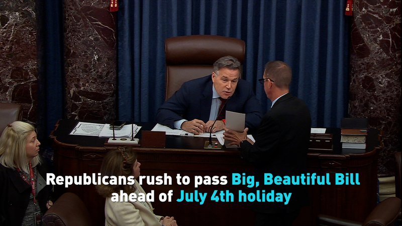 US_Republicans_Push_Key_Legislation_Ahead_of_July_4th_Deadline video poster