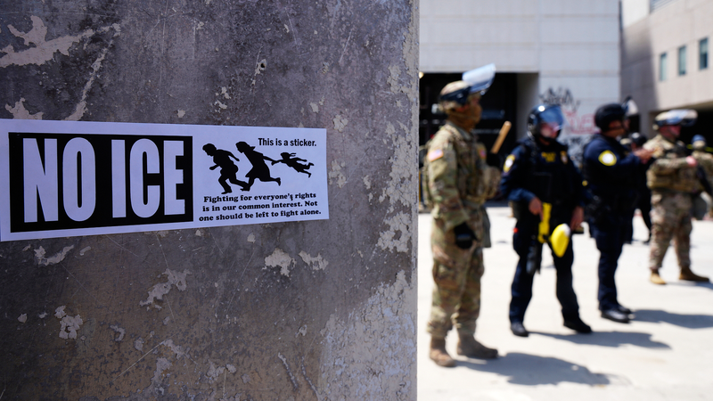 U.S. Troops in LA Protests Spark National Debate Over Military Role U_S__Troops_in_LA_Protests_Spark_National_Debate_Over_Military_Role