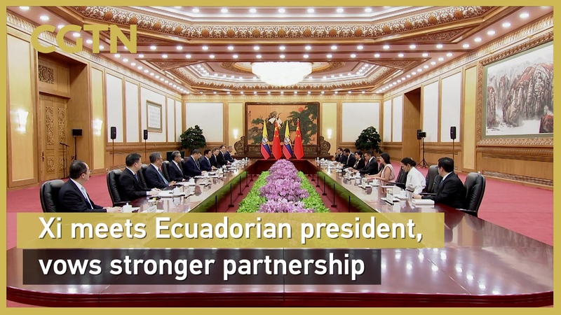 Xi, Ecuador’s Noboa Pledge Enhanced Ties at Beijing Meeting Xi__Ecuador_s_Noboa_Pledge_Enhanced_Ties_at_Beijing_Meeting video poster