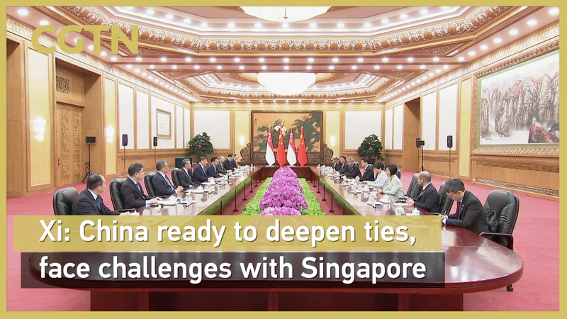 Xi, Singapore PM Pledge Closer Ties Amid Global Challenges Xi__Singapore_PM_Pledge_Closer_Ties_Amid_Global_Challenges video poster
