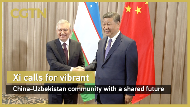 Xi, Uzbek Leader Pledge Closer Ties at Central Asia Summit Xi__Uzbek_Leader_Pledge_Closer_Ties_at_Central_Asia_Summit video poster