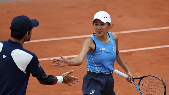 Zhang_Shuai_Advances_to_French_Open_Mixed_Doubles_Quarterfinals