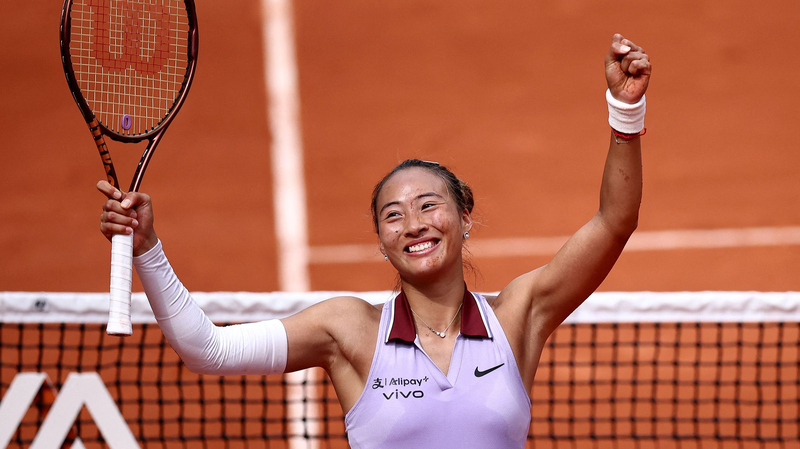 Zheng_Qinwen_Fights_Into_French_Open_Quarterfinals - Khabar Asia Zheng_Qinwen_Fights_Into_French_Open_Quarterfinals