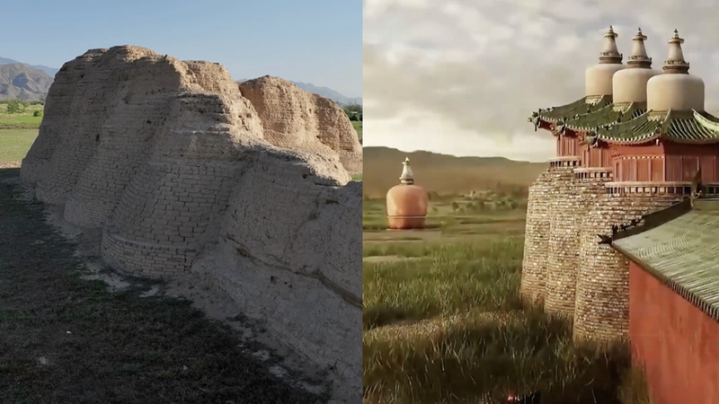 AI_Reimagines_Ancient_Xixia_Tombs__From_Ruins_to_Royal_Splendor video poster