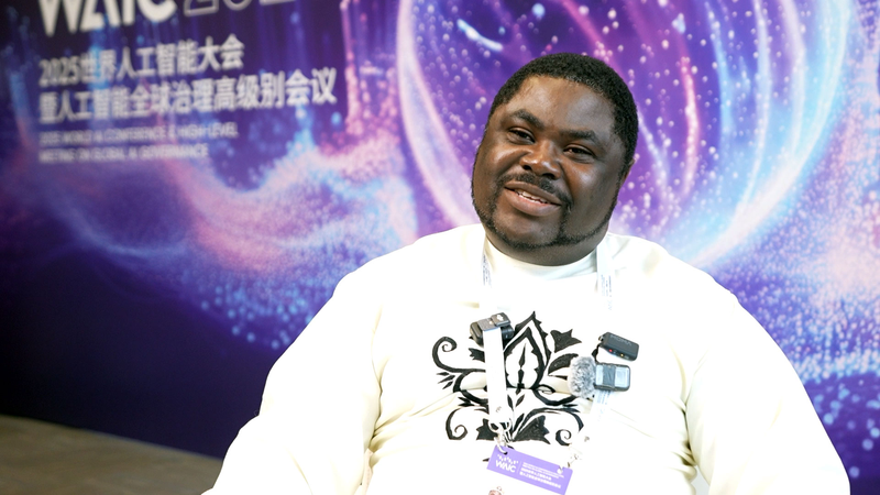 African_Mathematician_Champions_Inclusive_AI_at_Shanghai_Summit video poster