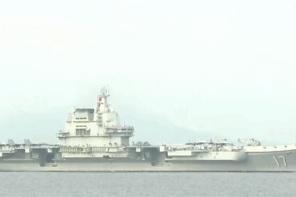 China’s Shandong Aircraft Carrier Fleet Docks in Hong Kong China_s_Shandong_Aircraft_Carrier_Fleet_Docks_in_Hong_Kong
