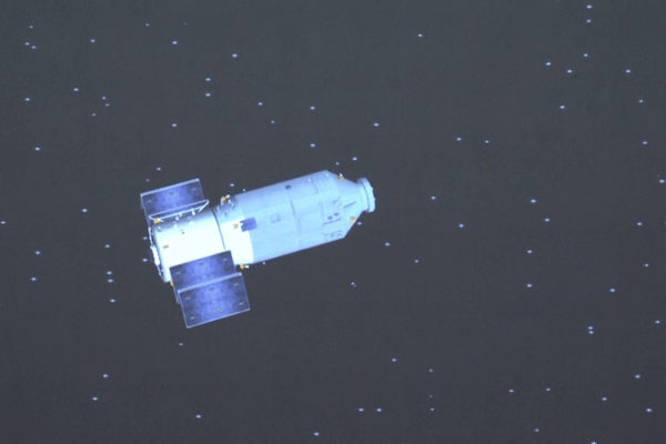 Chinese Astronauts Board Tianzhou-9 Cargo Ship After Successful Docking Chinese_Astronauts_Board_Tianzhou_9_Cargo_Ship_After_Successful_Docking