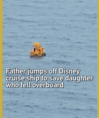 Father’s Heroic Leap Saves Daughter from Disney Cruise Ship Fall Father_s_Heroic_Leap_Saves_Daughter_from_Disney_Cruise_Ship_Fall video poster