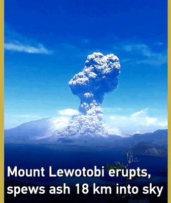 Indonesia’s Mount Lewotobi Erupts, Ash Plume Reaches 18 km Indonesia_s_Mount_Lewotobi_Erupts__Ash_Plume_Reaches_18_km video poster
