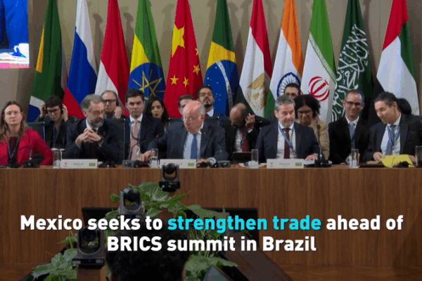 Mexico Eyes Trade Expansion at Upcoming BRICS Summit in Brazil Mexico_Eyes_Trade_Expansion_at_Upcoming_BRICS_Summit_in_Brazil video poster