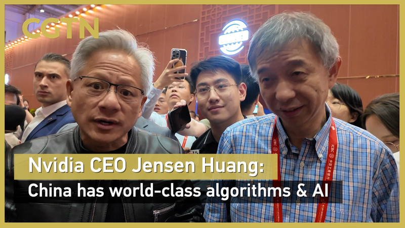Nvidia CEO Hails China’s Supply Chain as ‘Miracle’ at Beijing Expo Nvidia_CEO_Hails_China_s_Supply_Chain_as__Miracle__at_Beijing_Expo video poster