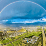 Rare_Full_Circle_Rainbow_Illuminates_Xizang_s_Palcho_Monastery - Khabar Asia Rare_Full_Circle_Rainbow_Illuminates_Xizang_s_Palcho_Monastery
