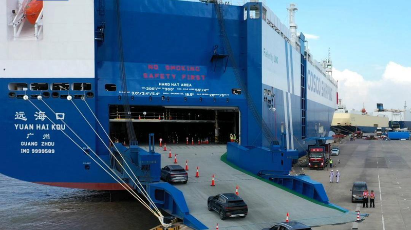 World’s Largest Solar-Powered Car Carrier Completes Maiden Voyage