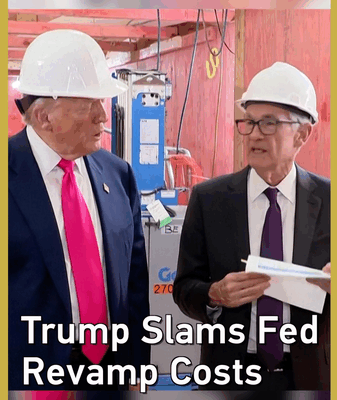 Trump Criticizes Fed Renovation Costs During Powell Tour Trump_Criticizes_Fed_Renovation_Costs_During_Powell_Tour video poster