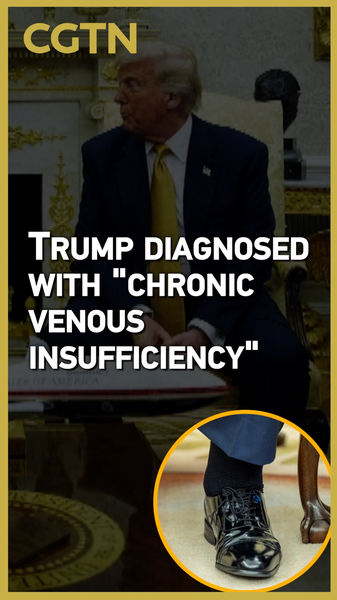 Trump Diagnosed with Chronic Venous Insufficiency, White House Confirms Trump_Diagnosed_with_Chronic_Venous_Insufficiency__White_House_Confirms video poster