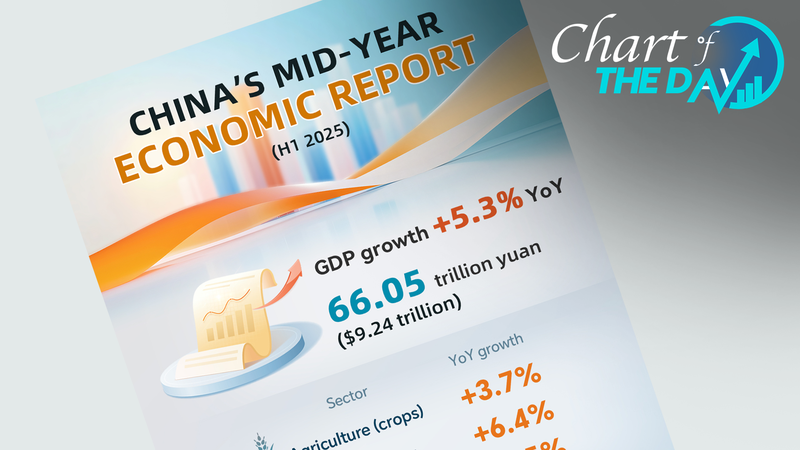 China’s Economy Grows 5.3% in H1 2025, Outpacing Expectations