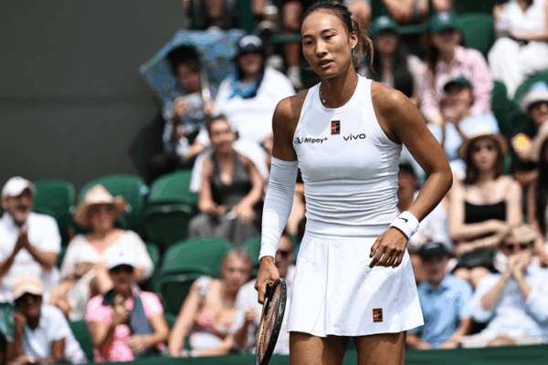 Wimbledon Shocker: Olympic Gold Medalist Zheng Exits Early as Wang Advances Wimbledon_Shocker__Olympic_Gold_Medalist_Zheng_Exits_Early_as_Wang_Advances