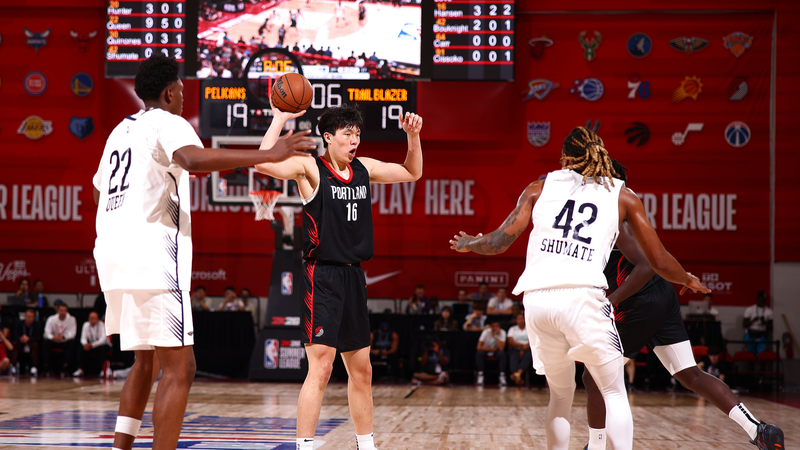 Yang_Hansen_Shines_in_Trail_Blazers__Summer_League_Victory_Over_Pelicans