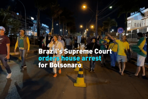 Brazil’s Supreme Court Orders House Arrest for Ex-President Bolsonaro Brazil_s_Supreme_Court_Orders_House_Arrest_for_Ex_President_Bolsonaro video poster