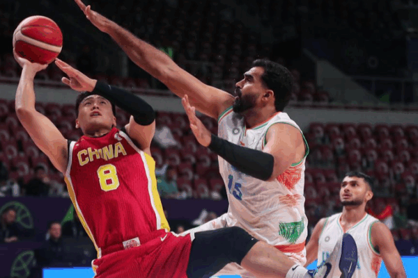 China Dominates India in FIBA Asia Cup, Secures Second Win China_Dominates_India_in_FIBA_Asia_Cup__Secures_Second_Win