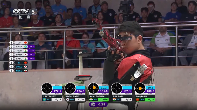 China Secures Two Silver Medals at Asian Shooting Championships China_Secures_Two_Silver_Medals_at_Asian_Shooting_Championships
